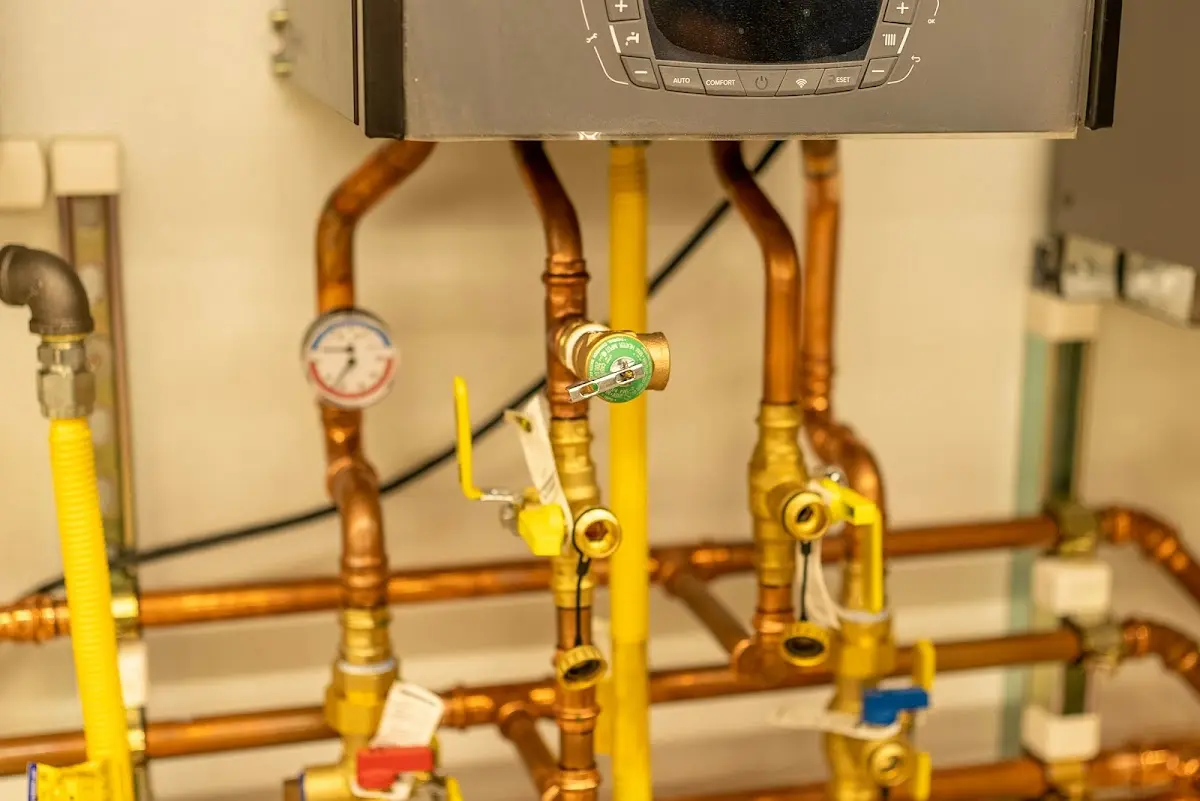 Licensed technician providing Backflow Prevention for a homeowner in Lake Delton